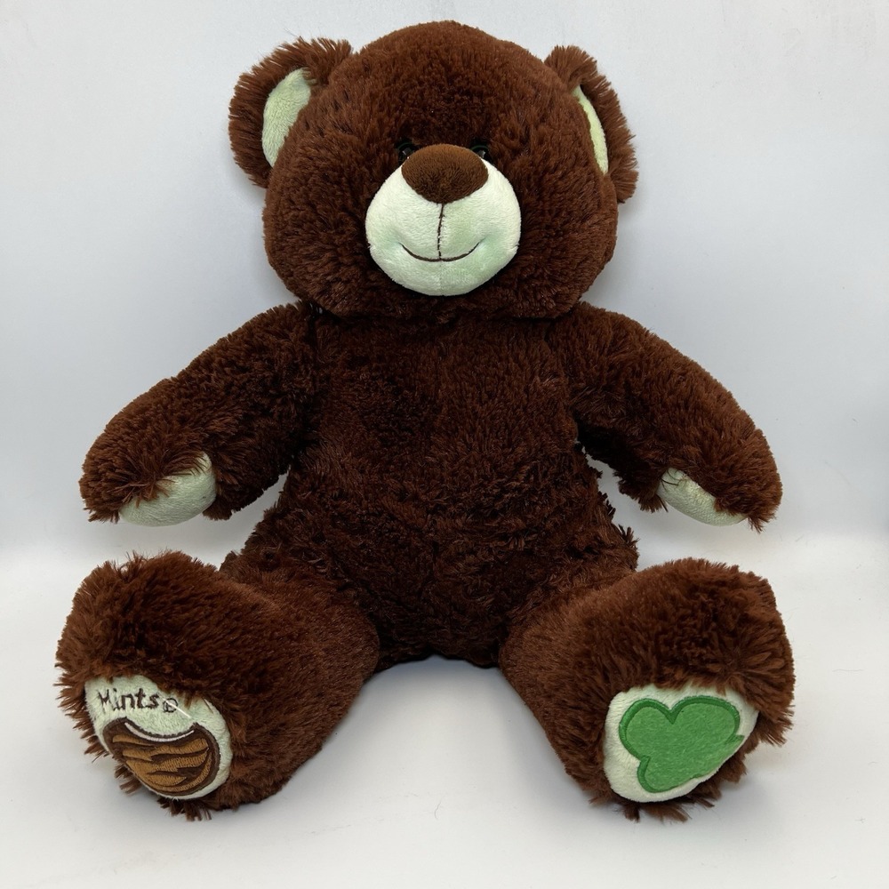 Build A Bear Girl Scouts Thin Mints Teddy Bear 2012 11.5" Plush‎ Toy